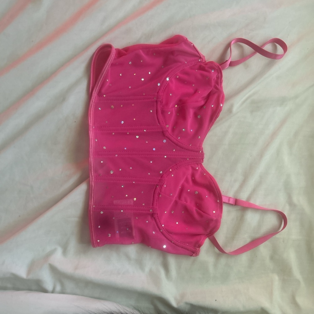 pink corset